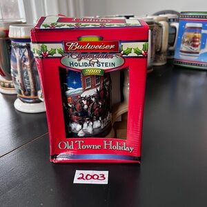 Collectible 2003 Budweiser Beer Stein